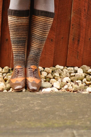 striped socks